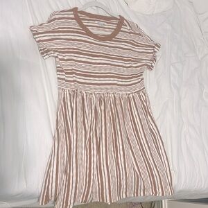 American Eagle Striped Mini Dress